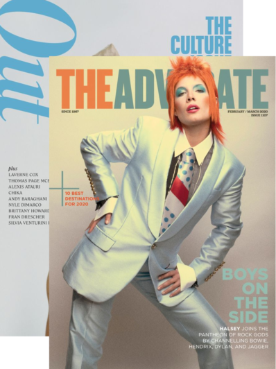 Out & The Advocate Edition February 01, 2020 Issue Cover