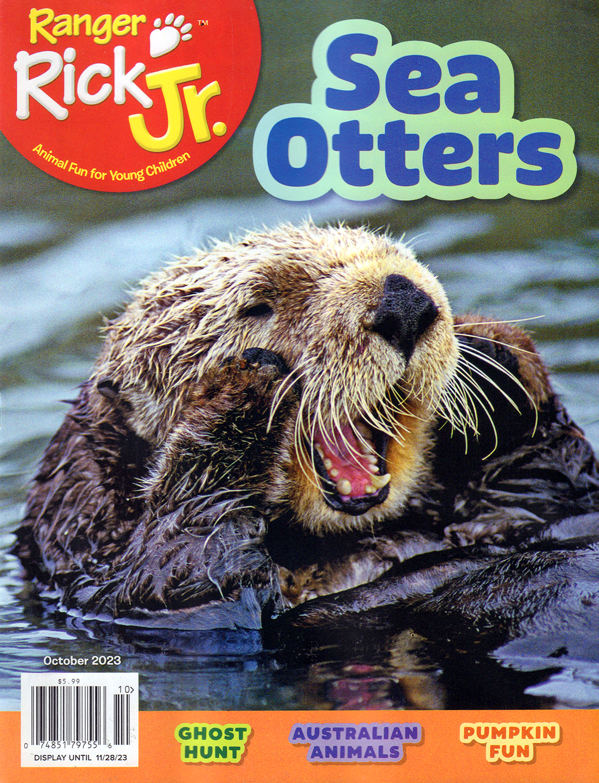 Ranger-Rick-Jr October 01, 2023 Issue Cover