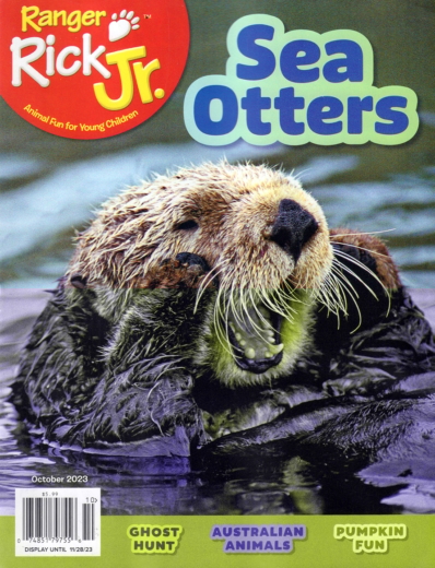 Ranger Rick Jr. October 01, 2023 Issue Cover