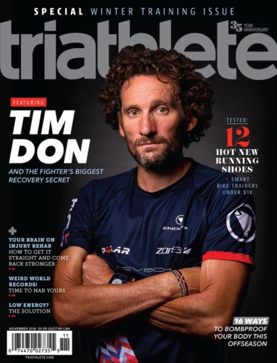 Triathlete November 01, 2018 Issue Cover