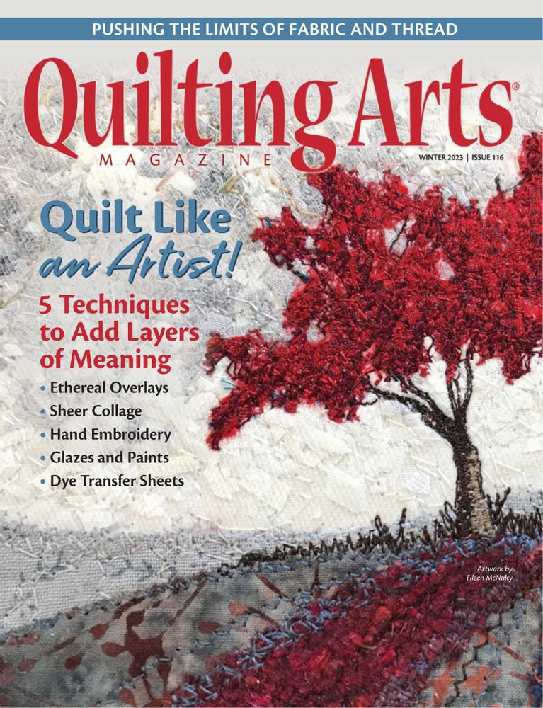Quilting-Arts December 01, 2022 Issue Cover