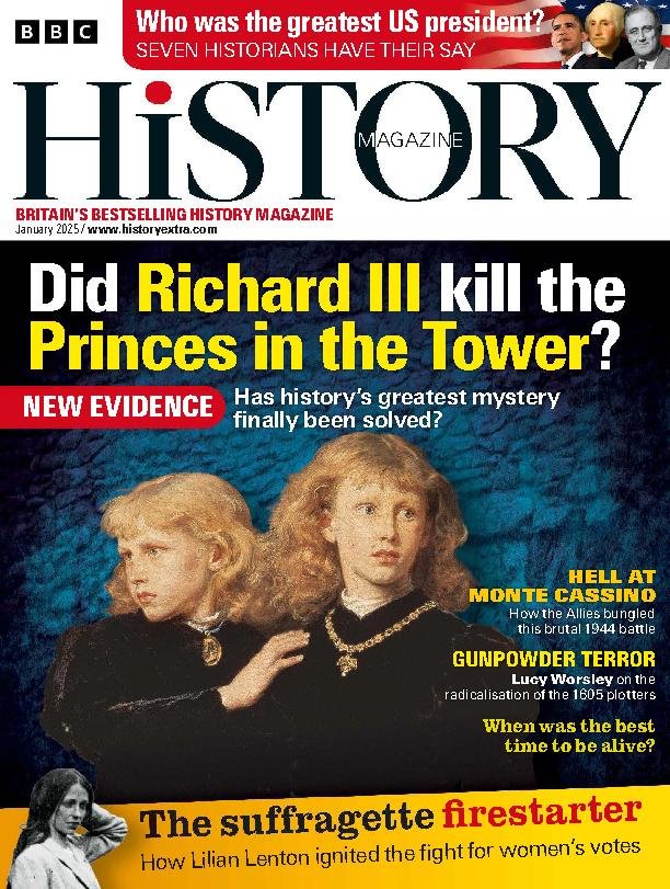 BBC-History January 01, 2025 Issue Cover