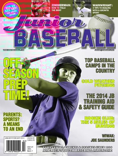Junior Baseball January 01, 2014 Issue Cover