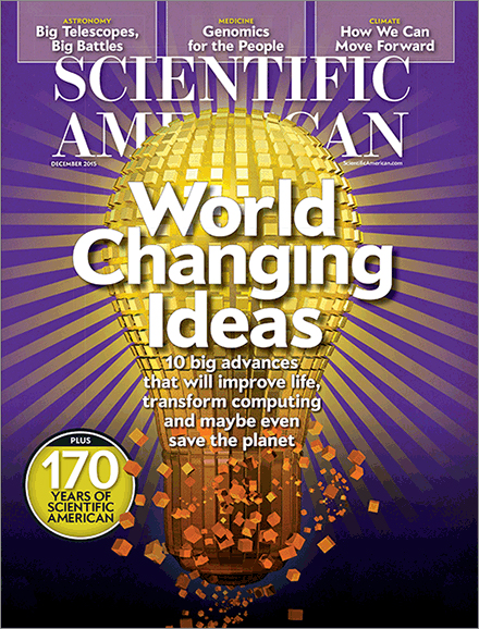 Scientific-American December 01, 2015 Issue Cover