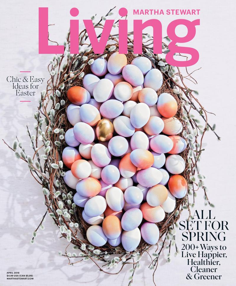 Martha-Stewart-Living April 01, 2018 Issue Cover