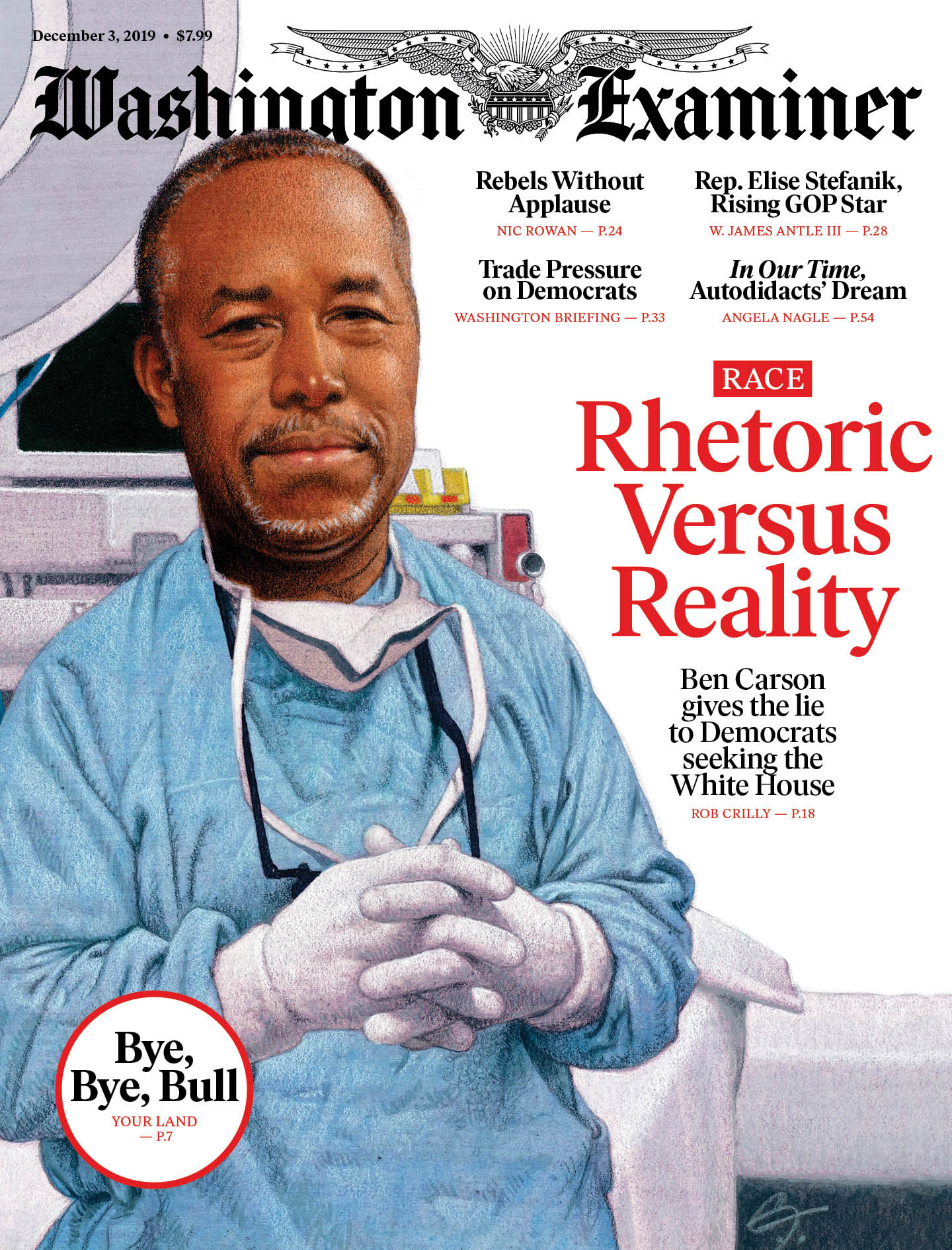 Washington-Examiner December 03, 2019 Issue Cover