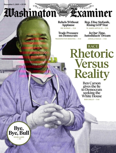 Washington Examiner December 03, 2019 Issue Cover