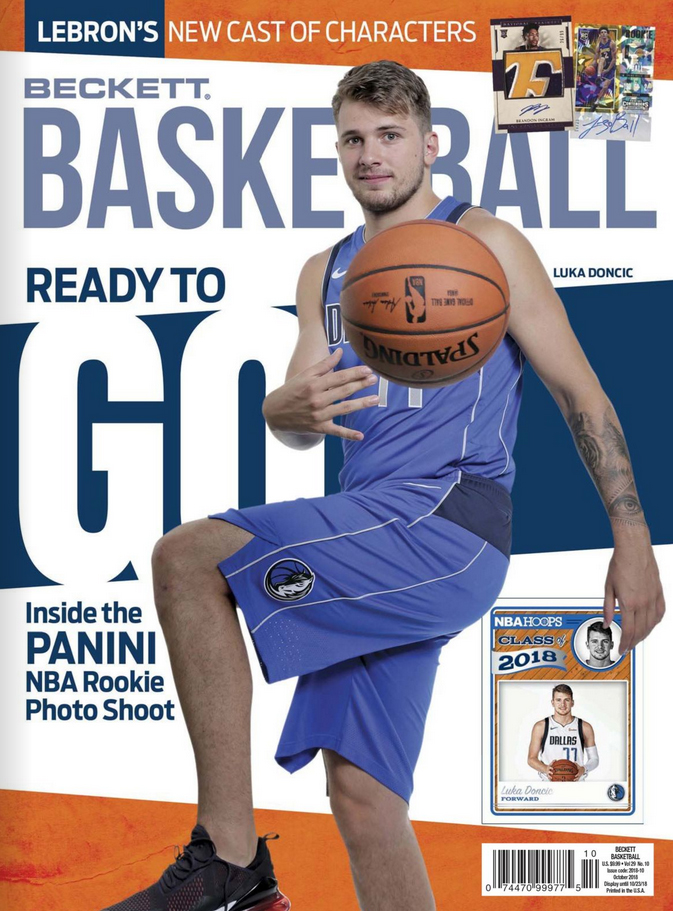 Beckett-Basketball October 01, 2018 Issue Cover