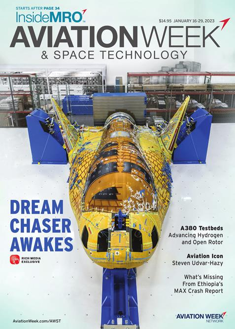 Aviation-Week-and-Space-Technology January 16, 2023 Issue Cover