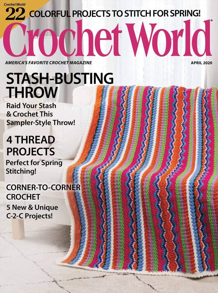 Crochet-World April 01, 2020 Issue Cover