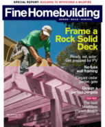 Fine-Homebuilding May 01, 2018 Issue Cover