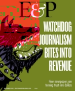 Editor-and-Publisher September 01, 2019 Issue Cover