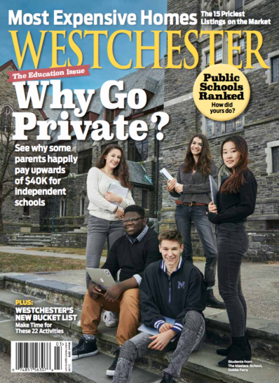 Westchester Magazine March 01, 2019 Issue Cover