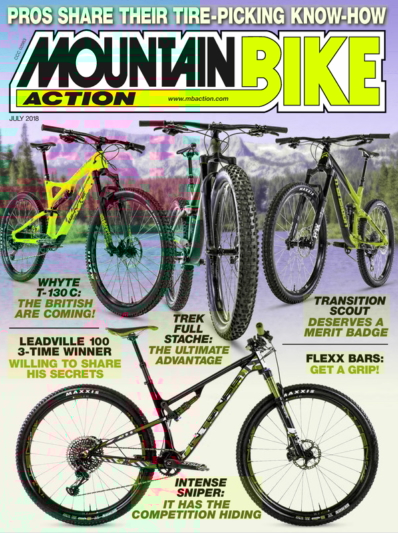 Mountain Bike Action July 01, 2018 Issue Cover