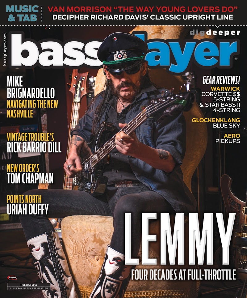 Bass-Player December 25, 2015 Issue Cover
