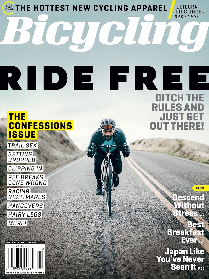 Bicycling March 01, 2018 Issue Cover