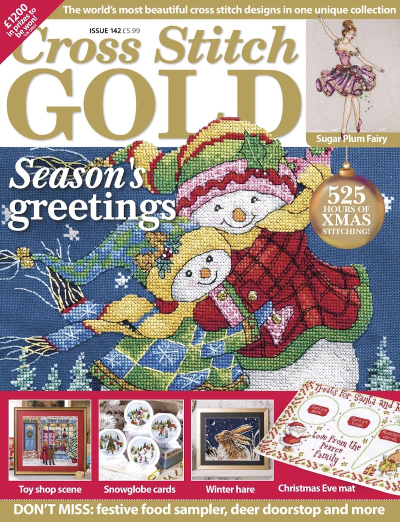 Cross-Stitch-Gold October 01, 2017 Issue Cover