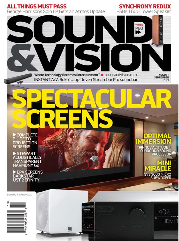 Sound-and-Vision August 01, 2021 Issue Cover