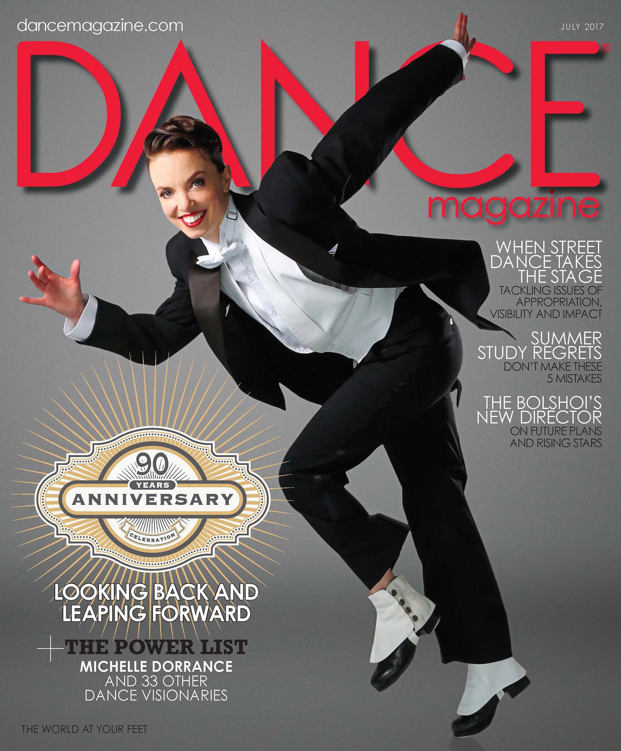 Dance-Magazine July 01, 2017 Issue Cover