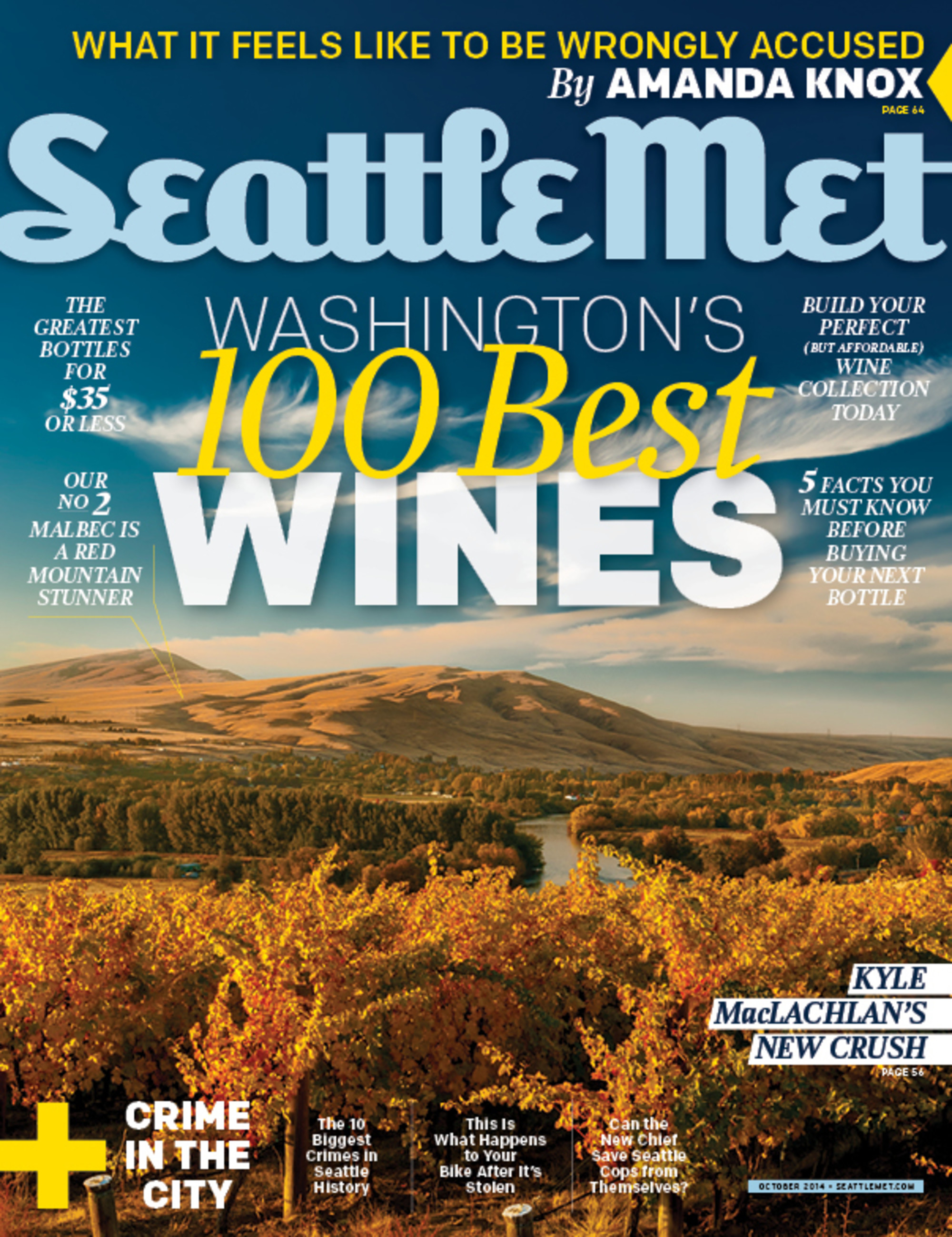 Seattle-Met October 01, 2014 Issue Cover
