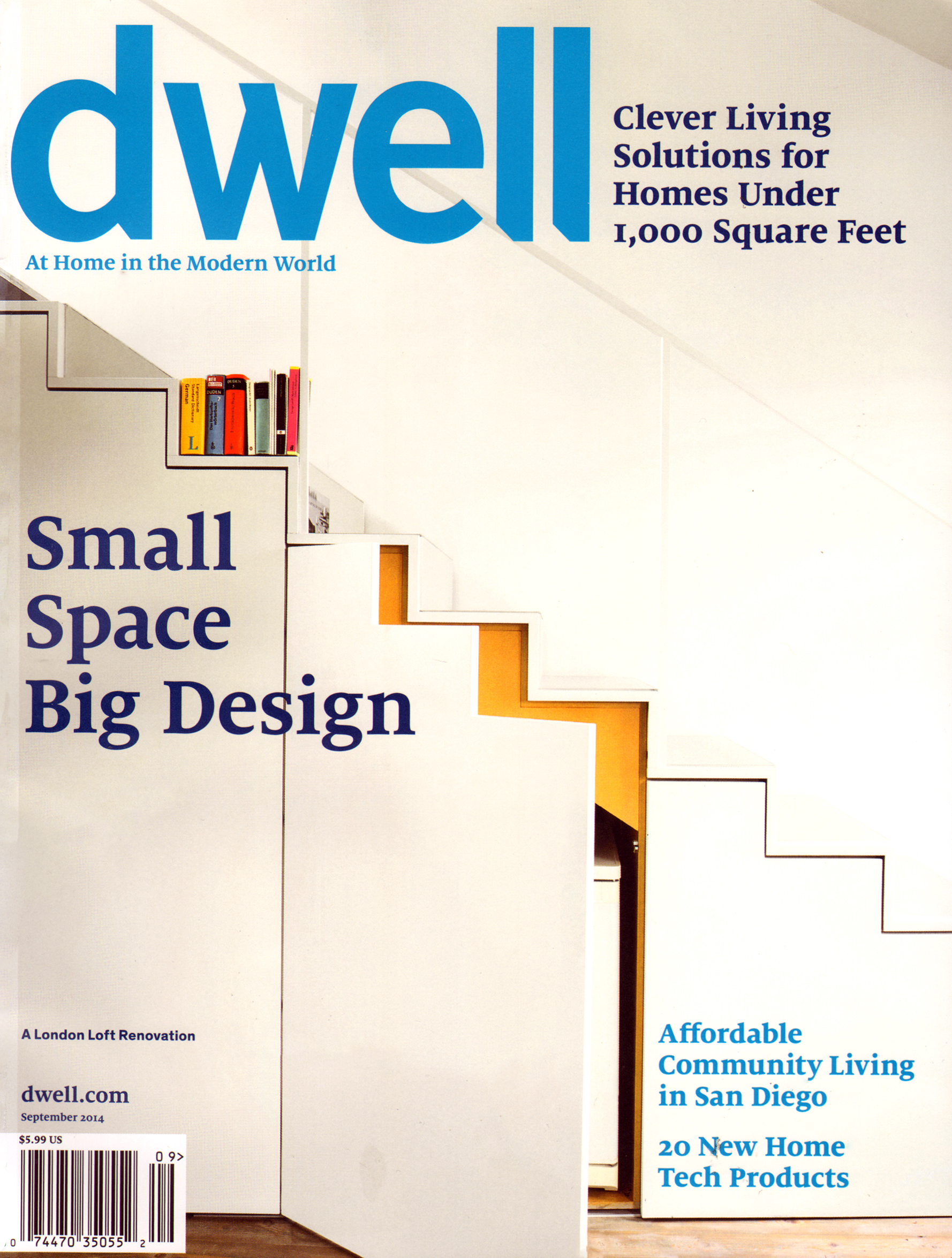Dwell September 01, 2014 Issue Cover