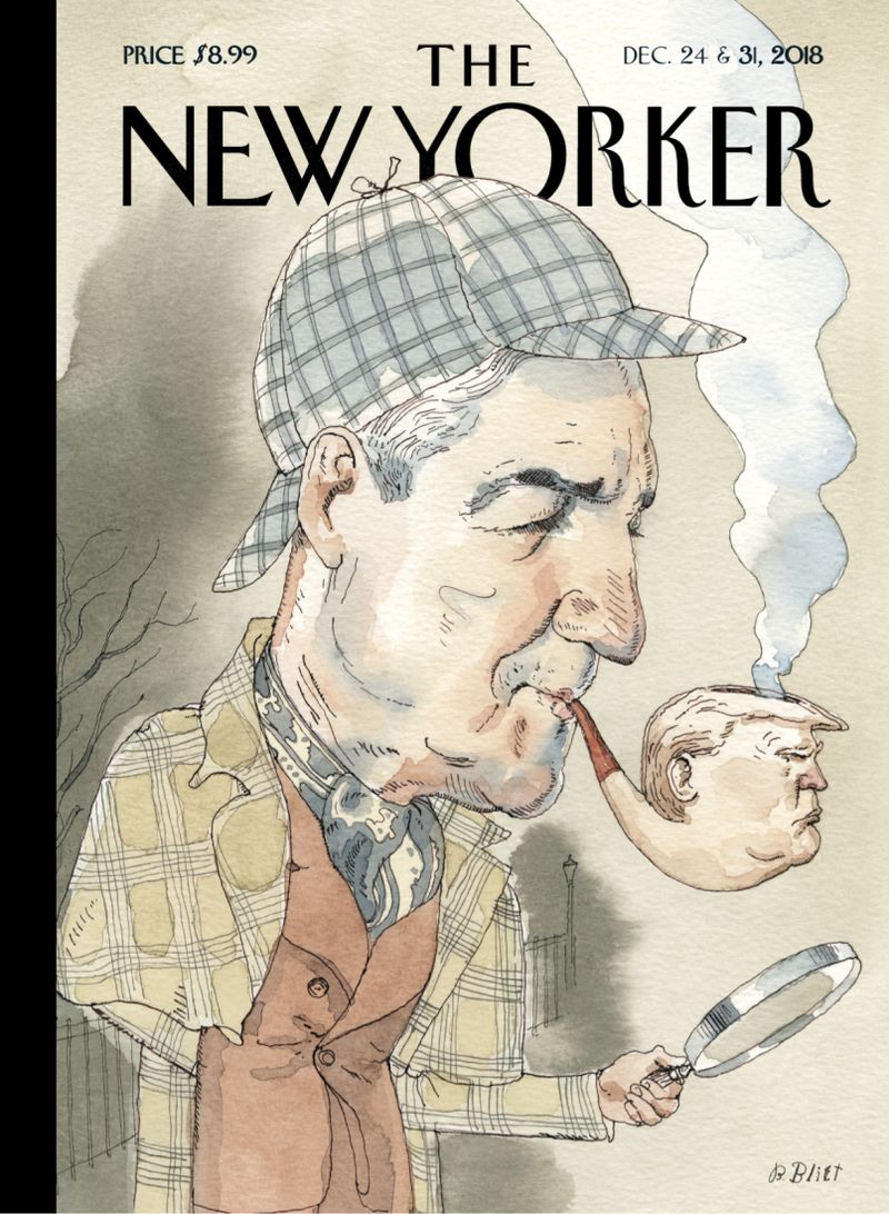 The-New-Yorker December 24, 2018 Issue Cover