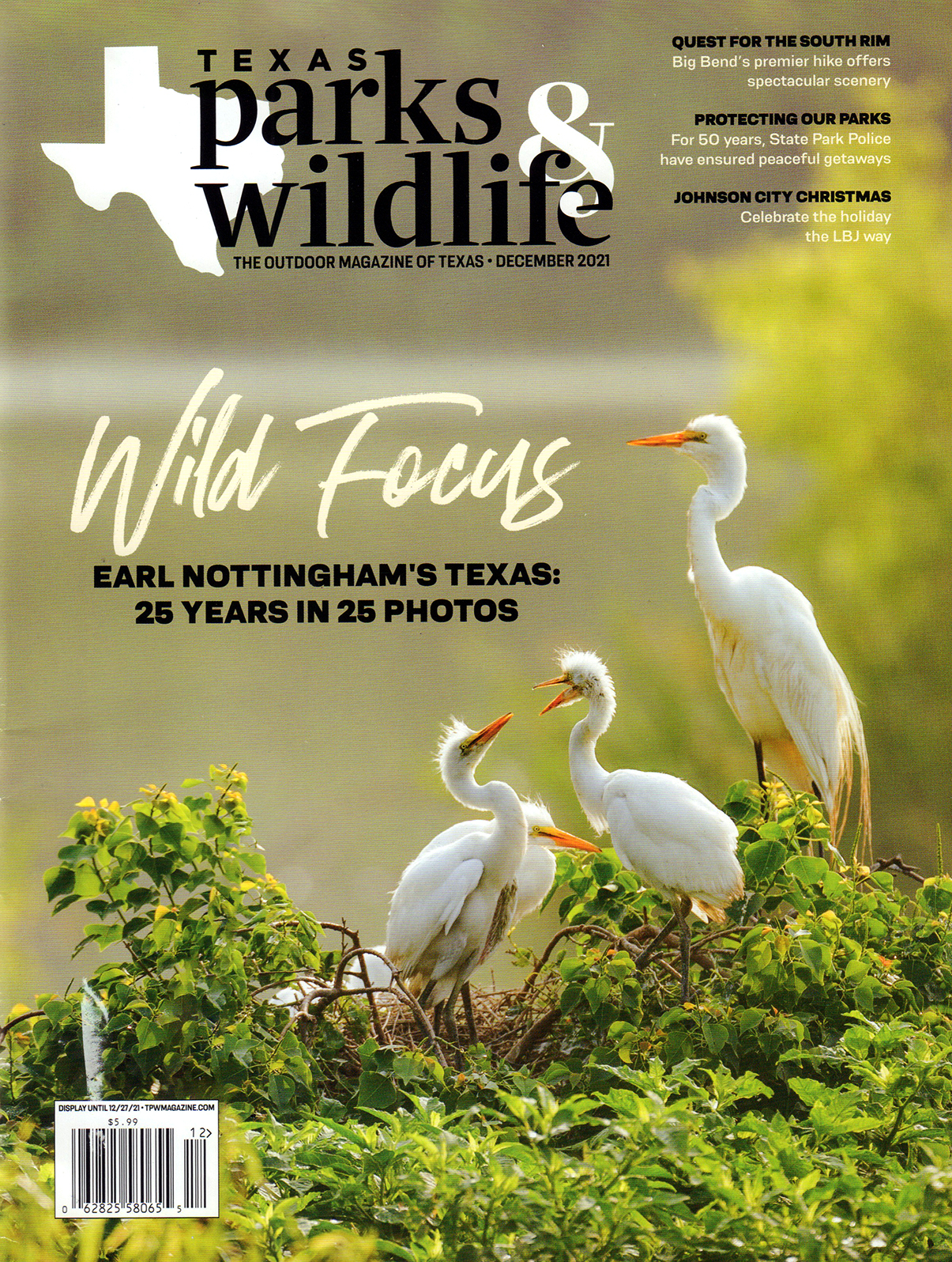 Texas-Parks-and-Wildlife December 01, 2021 Issue Cover