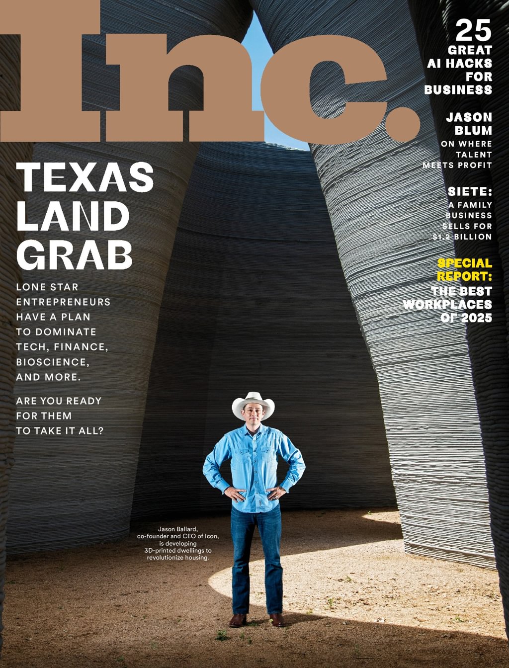 Inc-Magazine June 01, 2025 Issue Cover