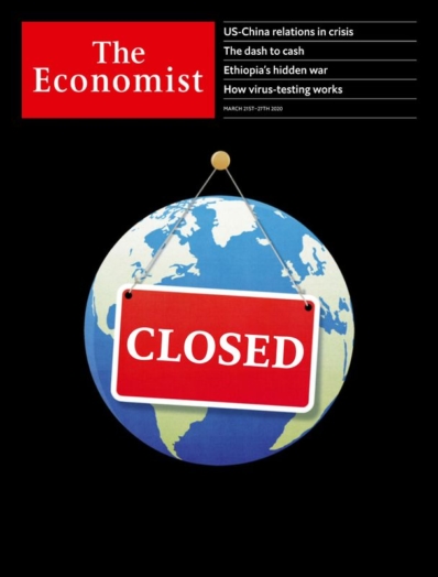 The Economist March 21, 2020 Issue Cover