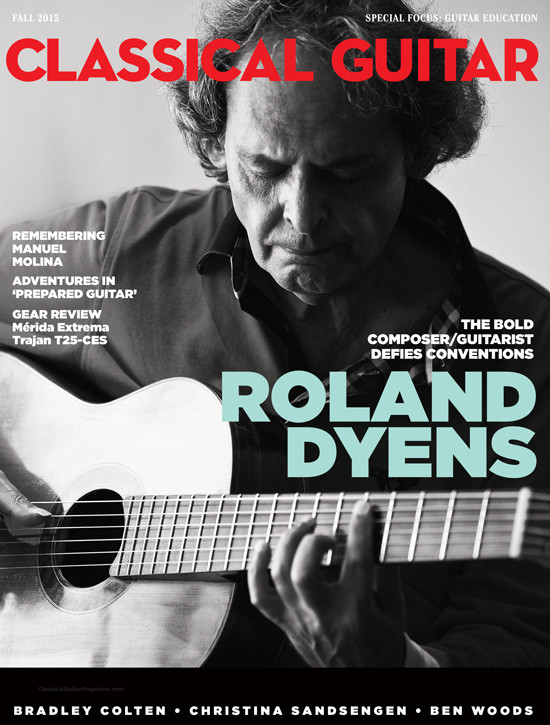 Classical-Guitar September 01, 2015 Issue Cover
