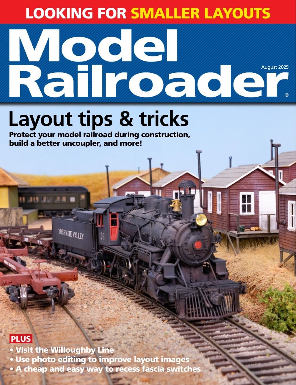 Model-Railroader August 01, 2025 Issue Cover