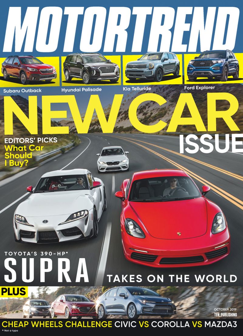 Motor-Trend October 01, 2019 Issue Cover