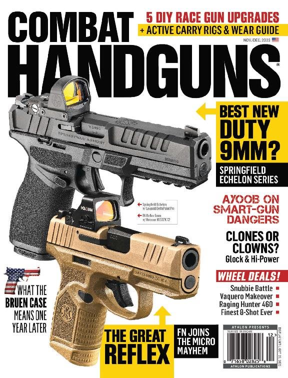 Combat-Handguns November 01, 2023 Issue Cover
