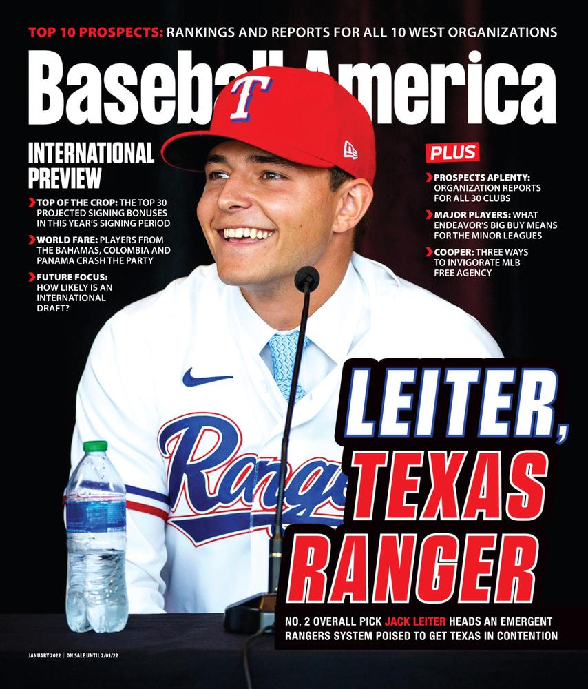 Baseball-America January 01, 2022 Issue Cover