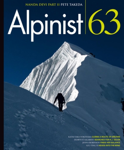 Alpinist September 01, 2018 Issue Cover
