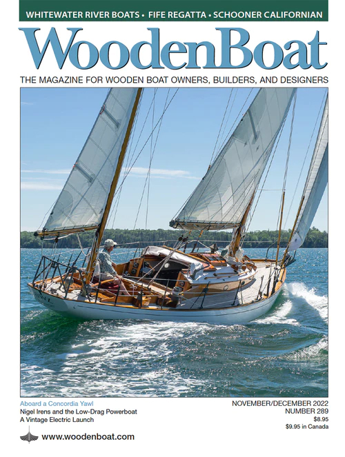 Wooden-Boat November 01, 2022 Issue Cover