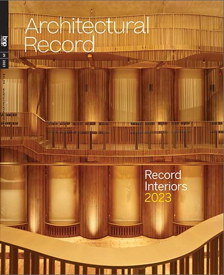 Architectural-Record September 01, 2023 Issue Cover