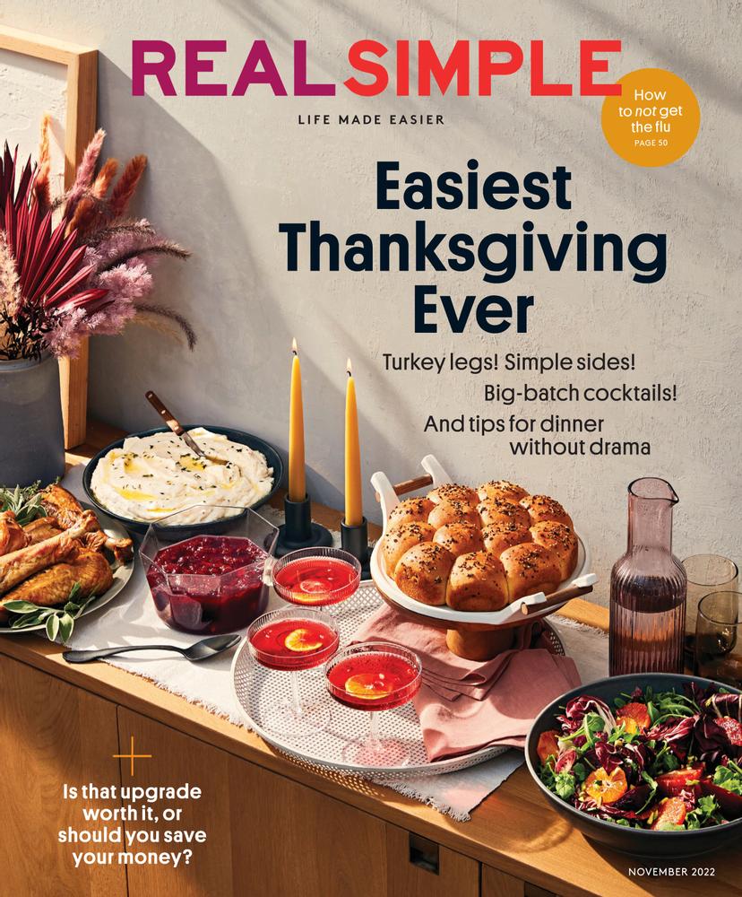 Real-Simple November 01, 2022 Issue Cover