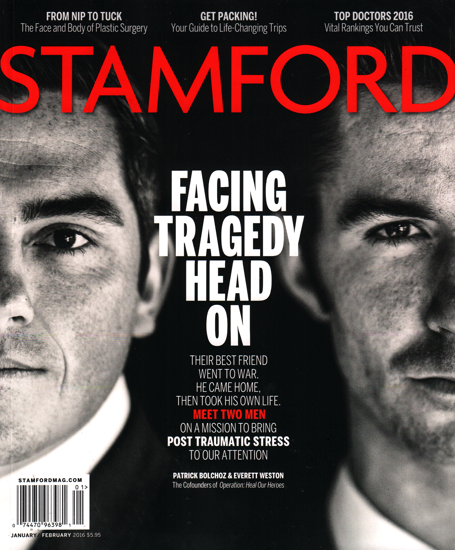 Stamford-Magazine January 01, 2016 Issue Cover