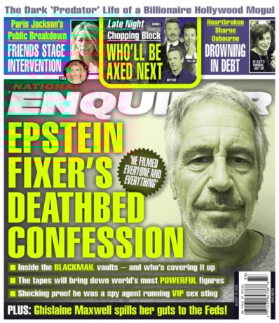 National Enquirer August 18, 2025 Issue Cover
