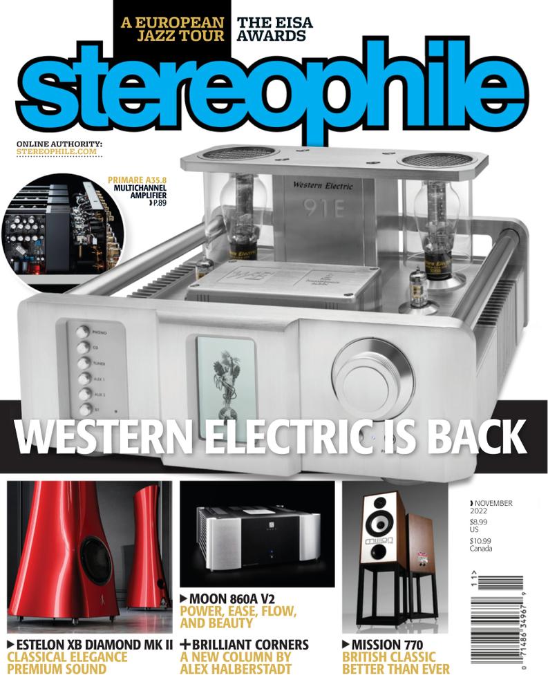 Stereophile November 01, 2022 Issue Cover