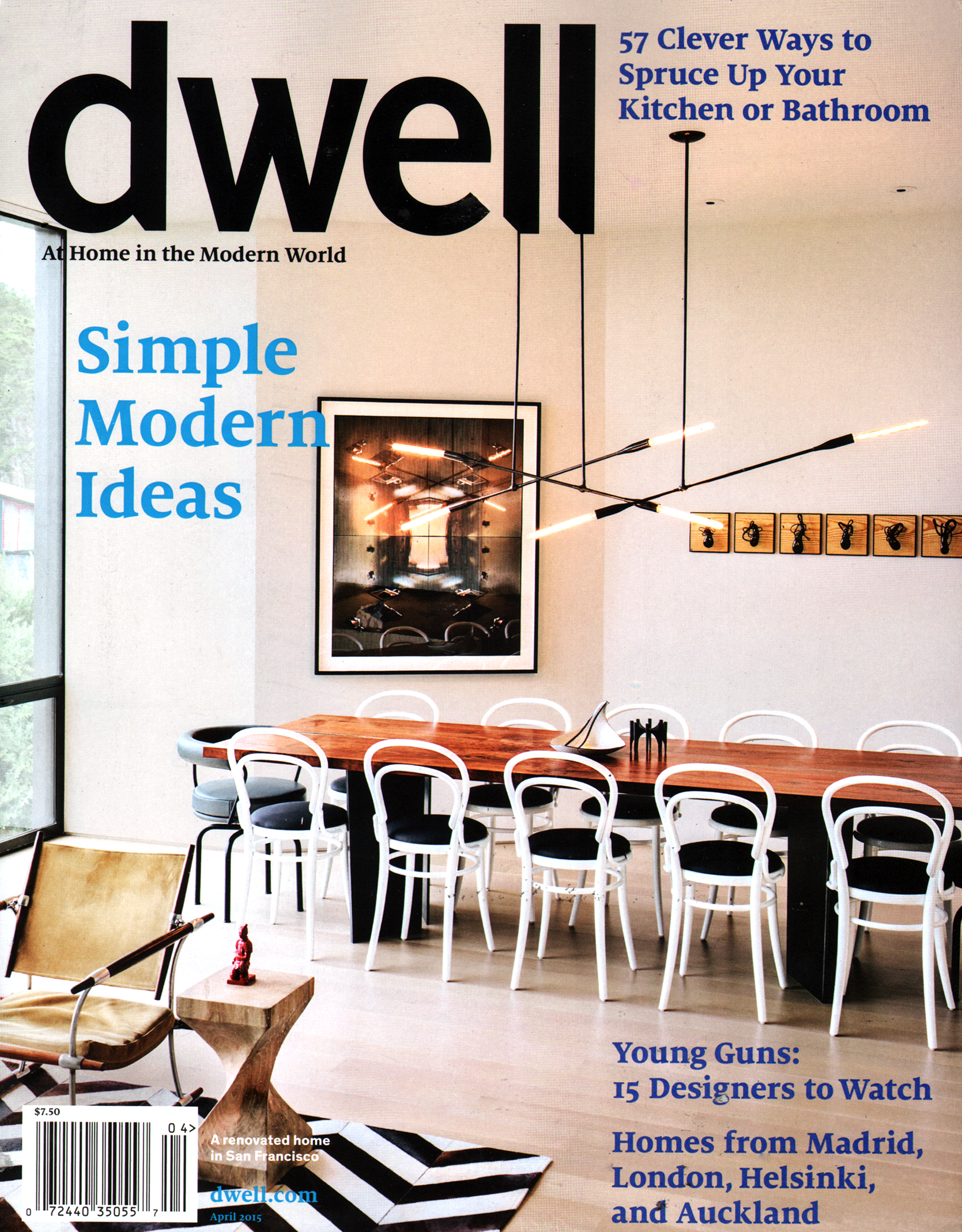 Dwell April 01, 2015 Issue Cover