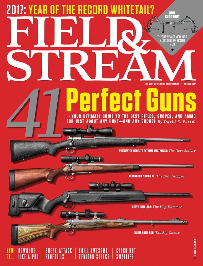 field-and-stream August 01, 2017 Issue Cover