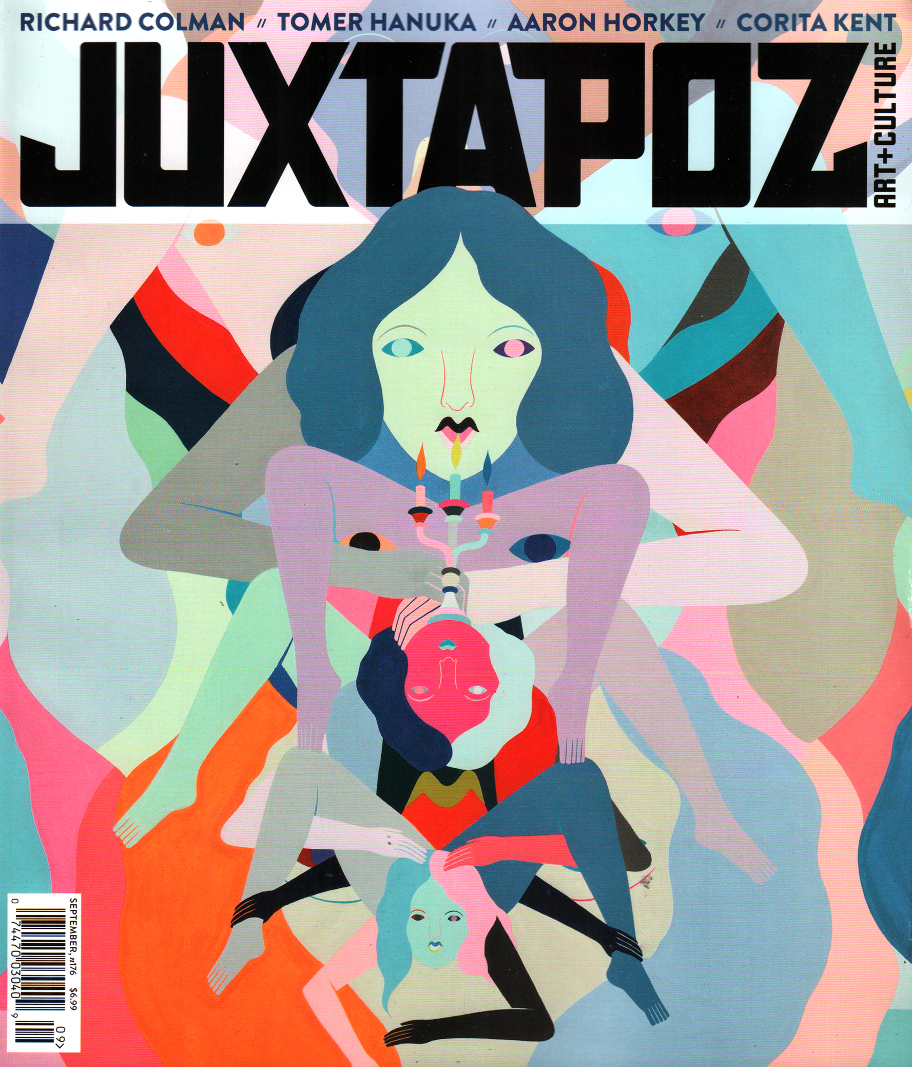 Juxtapoz September 01, 2015 Issue Cover