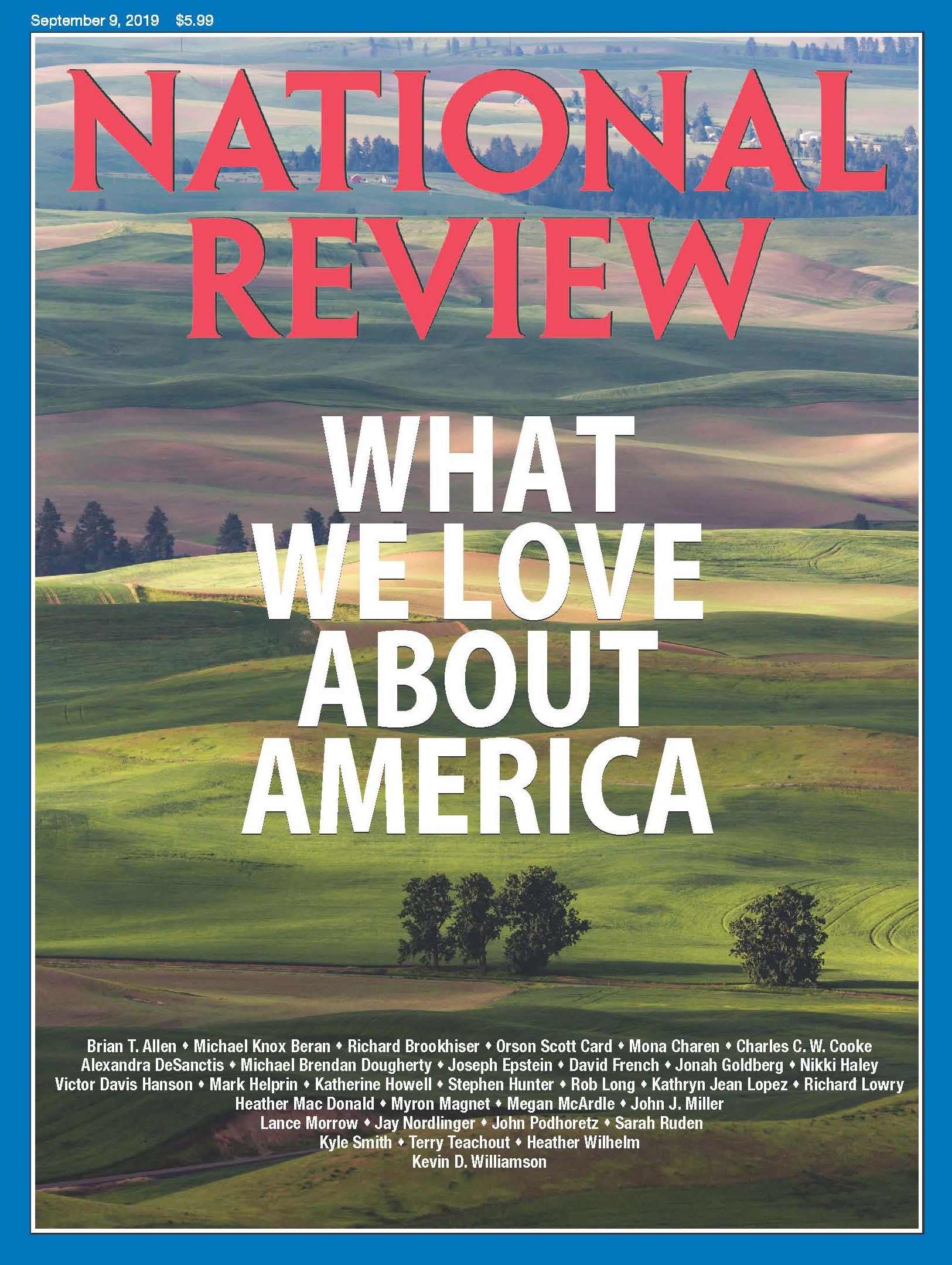 National-Review September 09, 2019 Issue Cover