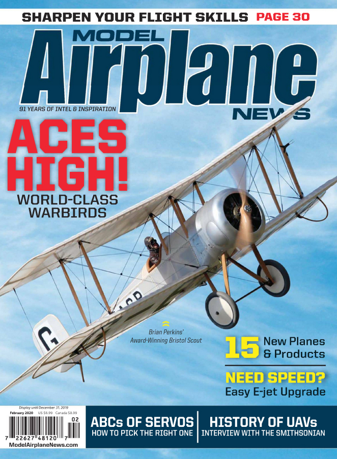 Model-Airplane-News February 01, 2020 Issue Cover