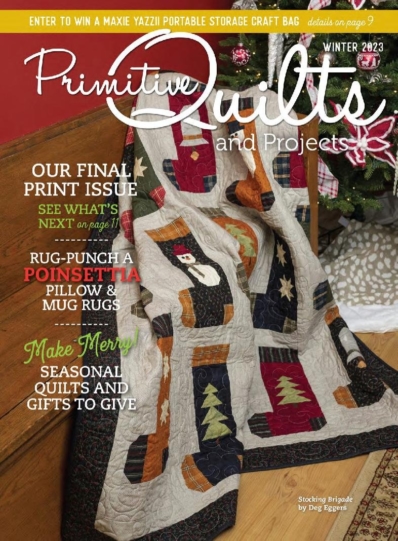 Primitive Quilts & Projects December 01, 2023 Issue Cover