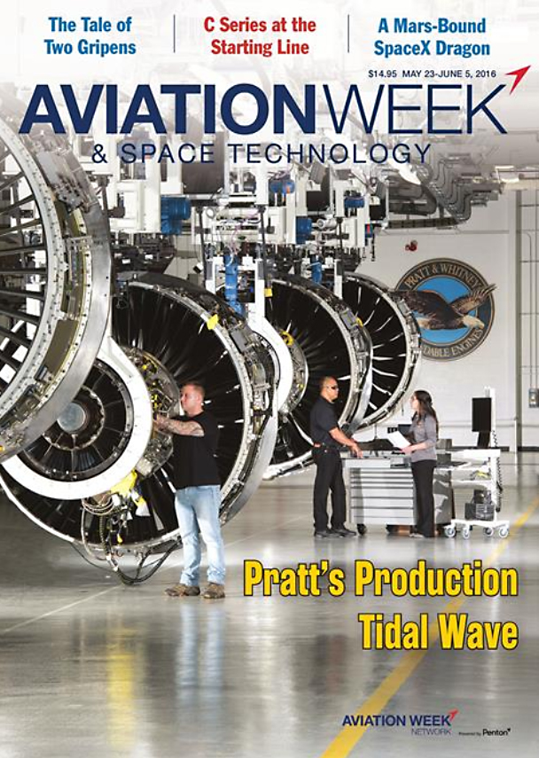 Aviation-Week-and-Space-Technology May 23, 2016 Issue Cover