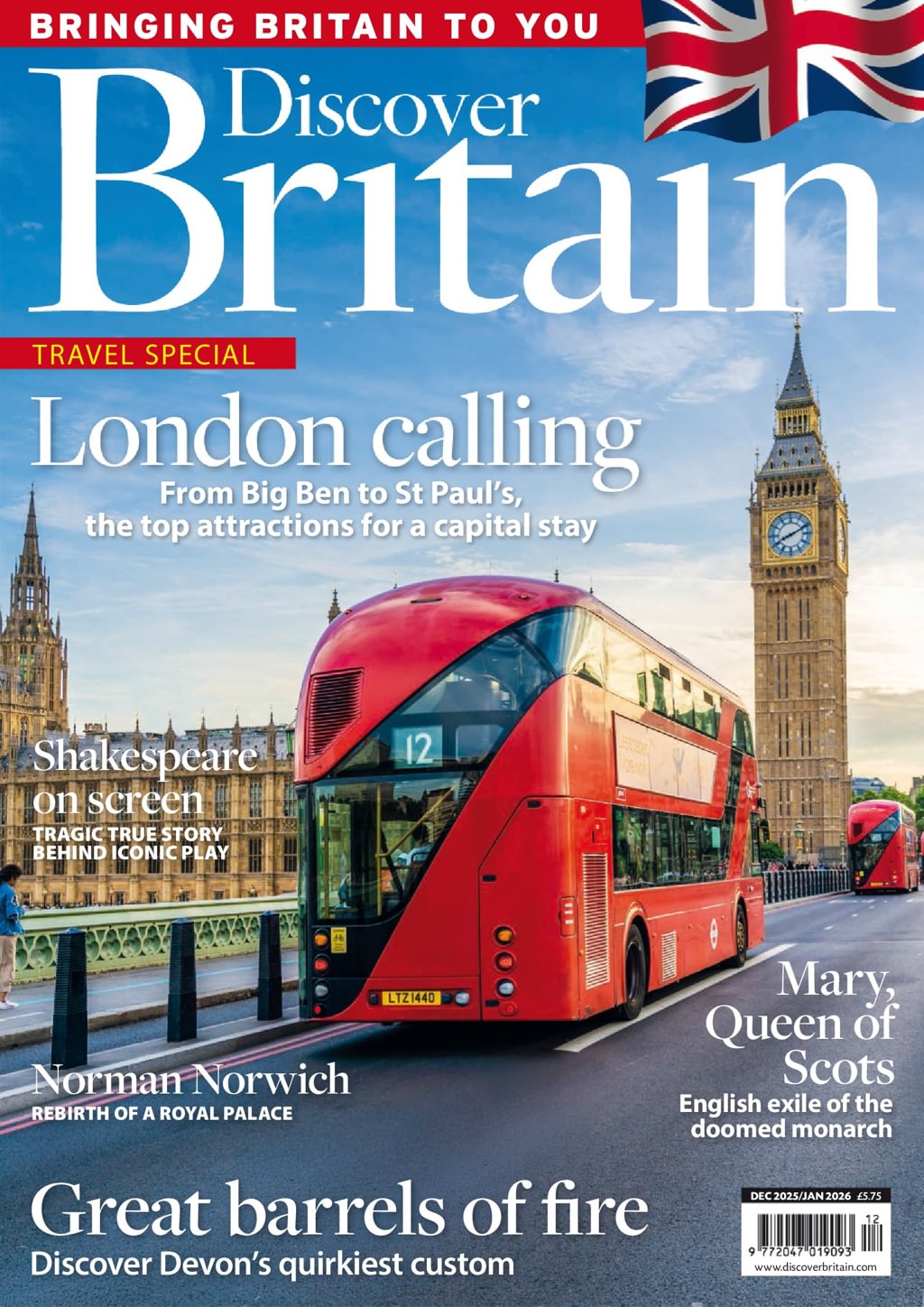 Discover-Britain December 01, 2025 Issue Cover