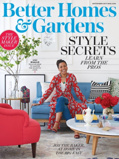 Better Homes & Gardens September 01, 2017 Issue Cover